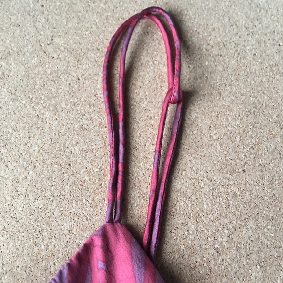 CUSTOM DESIGNED Flower Tank/Camisole Red & Plum - Picture 3 of 6